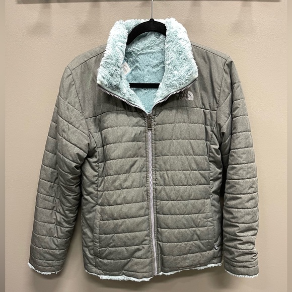 The North Face Jackets & Blazers - The North Face Gray Quilted Jacket with soft fleece lining